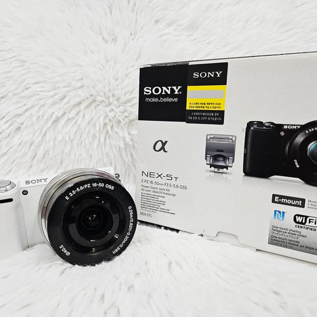 [민트] 소니 NEX-5T 번들세트 미러리스, 디카, 디지털카메라 판매