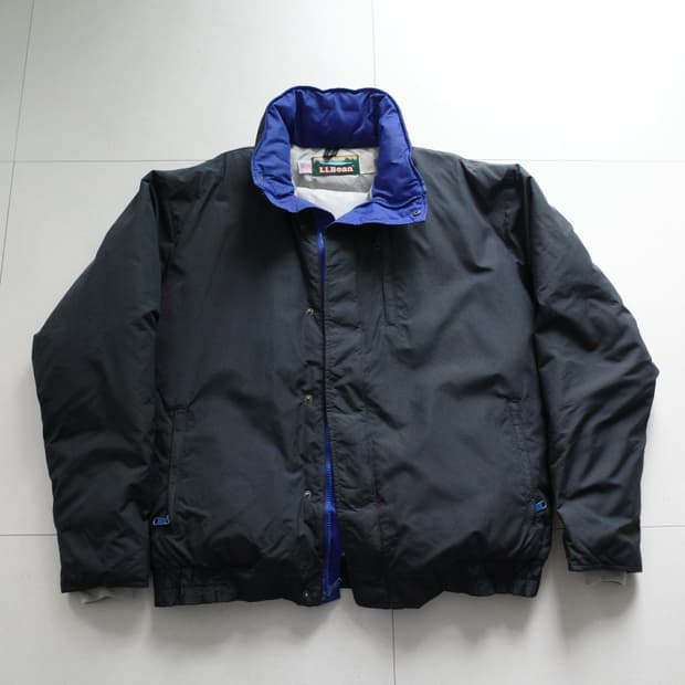 80s 엘엘빈 빈티지 구스다운 자켓 L (Made in USA)