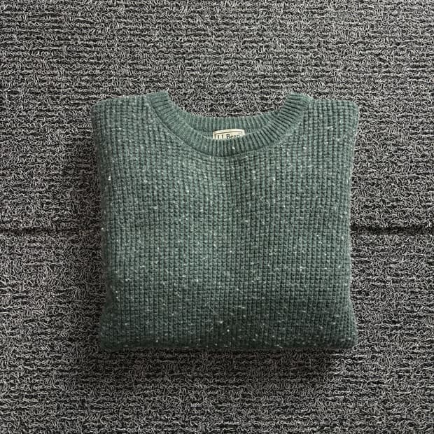 LLbean 엘엘빈 램스울 라운드 니트 2885