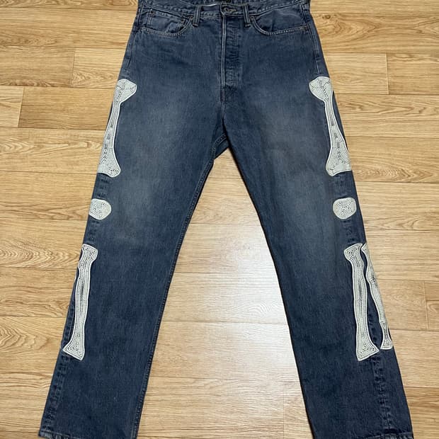 캐피탈 오카길리 블랙 본데님 36