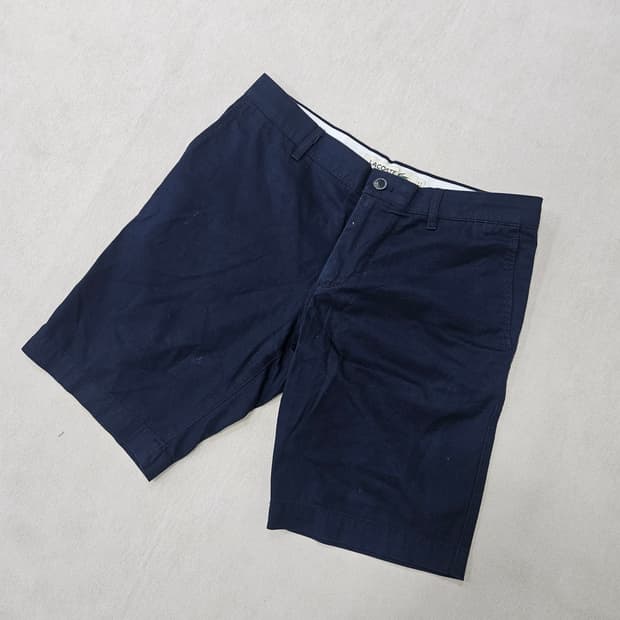 40 라코스테 네이비 치노 반바지 0401Y