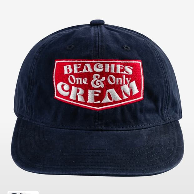 비치스앤크림 One Only Plat-Ball cap-Navy 네이비