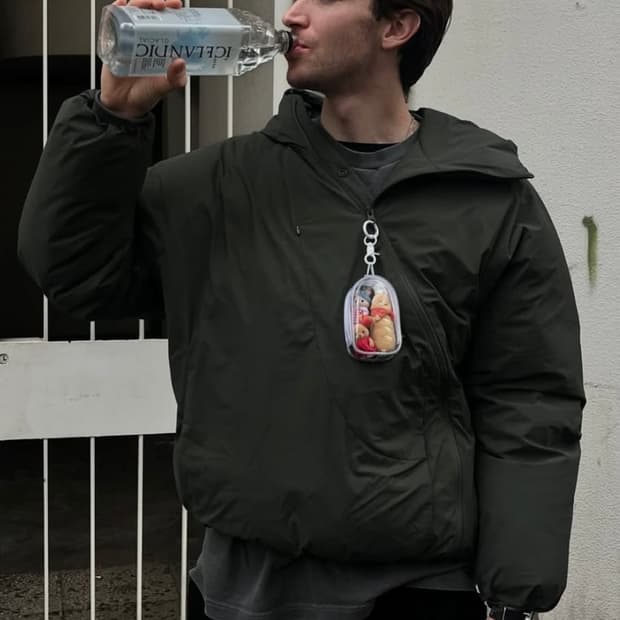 [L] paf 5.1 센터 패딩 포스트아카이브팩션 패딩 올리브