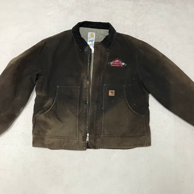 칼하트 아크틱  빈티지 다크브라운 L