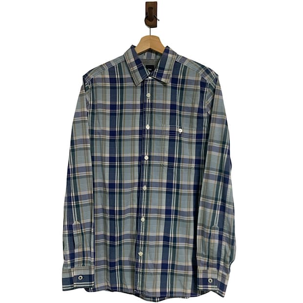 GAP 갭 체크 셔츠 M