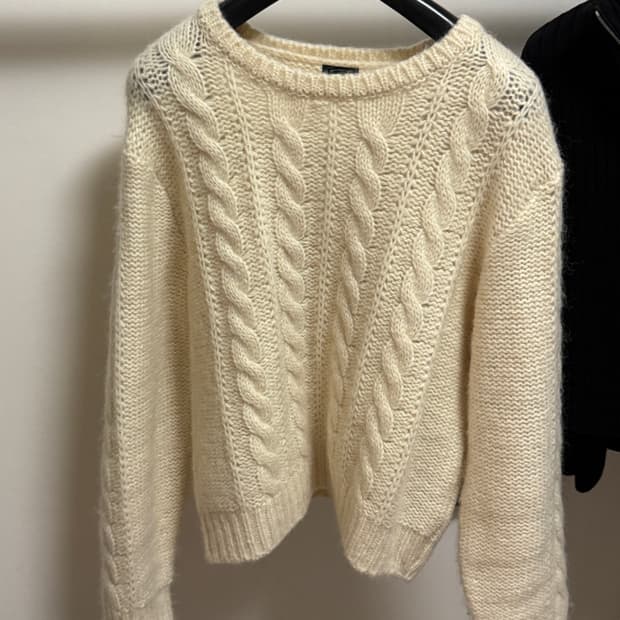 더바넷 포페 포프 케이블 니트 스웨터 / pope cable knit s