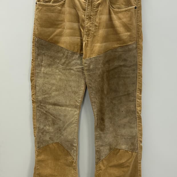 폴로 랄프로렌 스웨이드 패치 부츠컷 [made in usa]