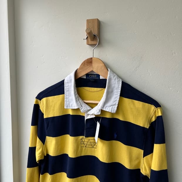 16190 - 폴로 랄프로렌 스트라이프 럭비티