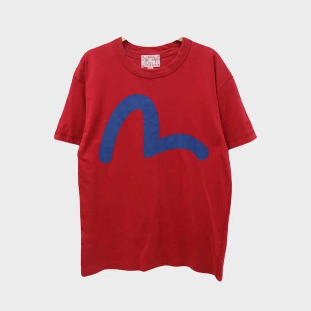 에비수 빅 로고 반팔 티셔츠 65927