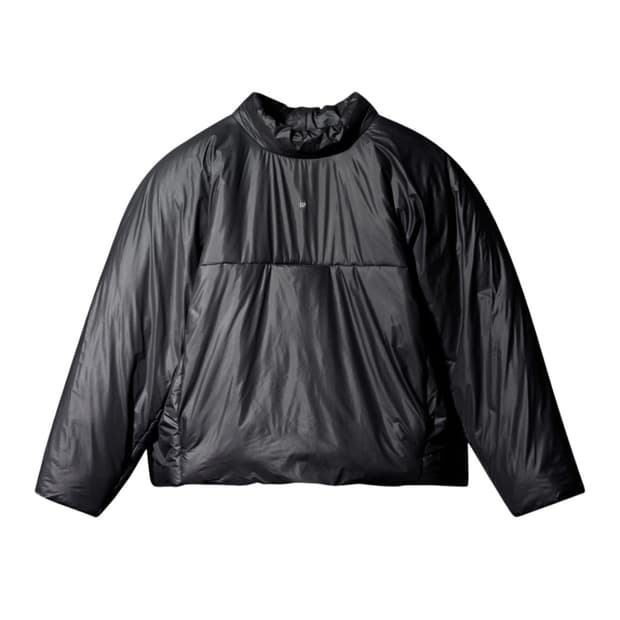 이지갭 모크넥 풀오버 블랙s