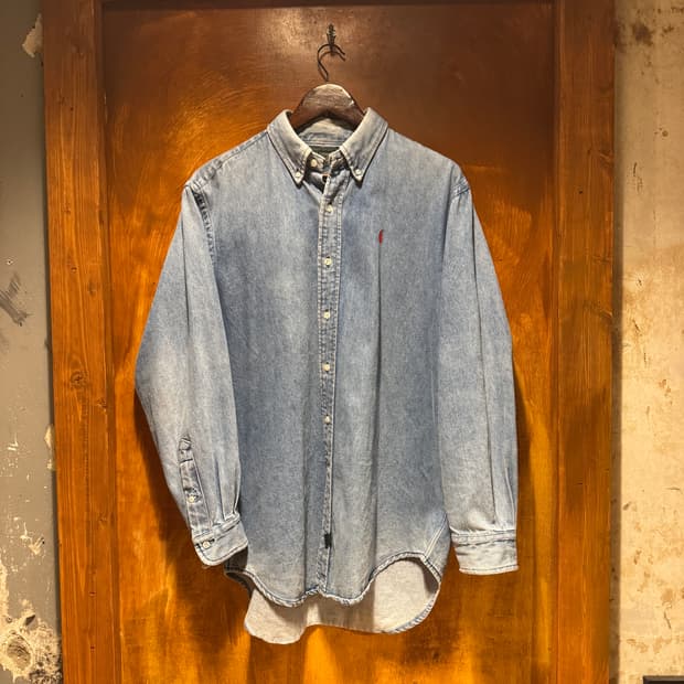 폴로컨트리 데님셔츠 (L)