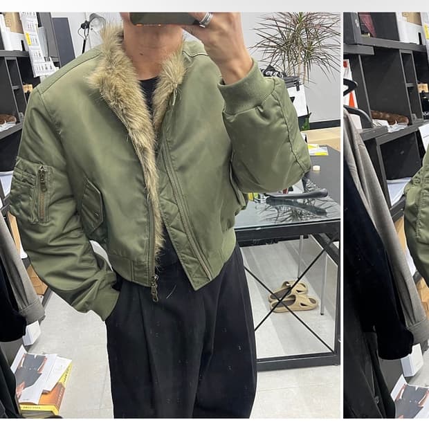 [새상품] 노이어 퍼 ma-1 판매합니다