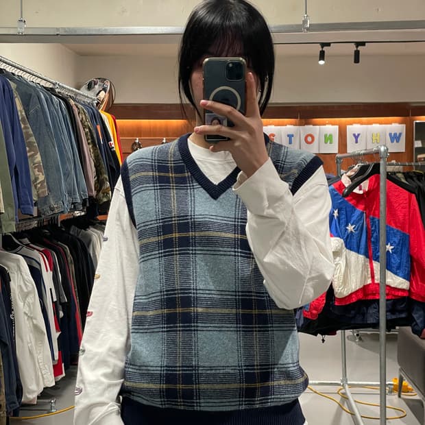 브룩스 브라더스 니트 조끼