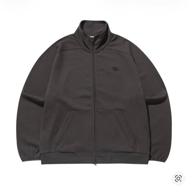 산산기어 스웻 집업 브라운