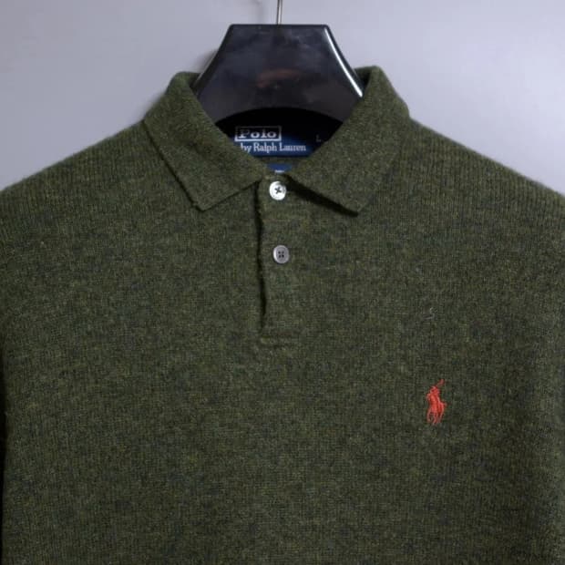 폴로랄프로렌 램스울 니트 L