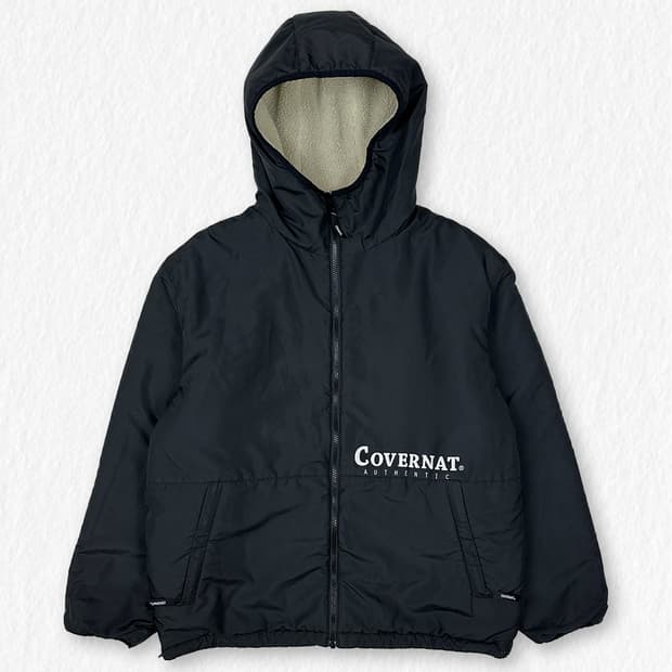 커버낫 리버시블 뽀글이 점퍼