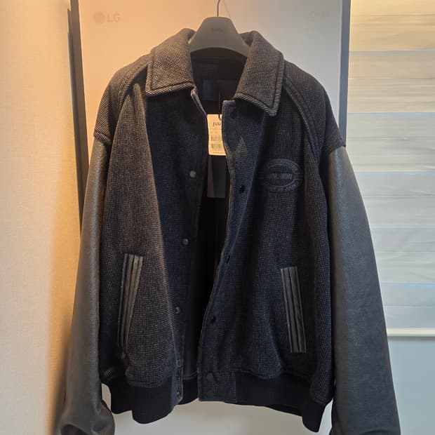 준지/26ss양가죽바시티점퍼/52