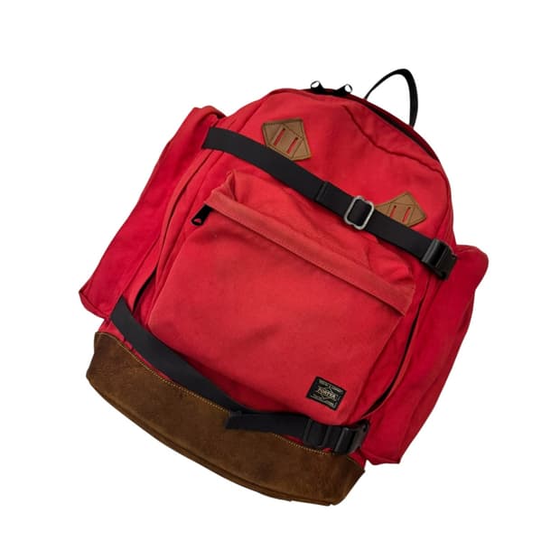 포터 x 스탠다드 캘리포니아 백팩 레드