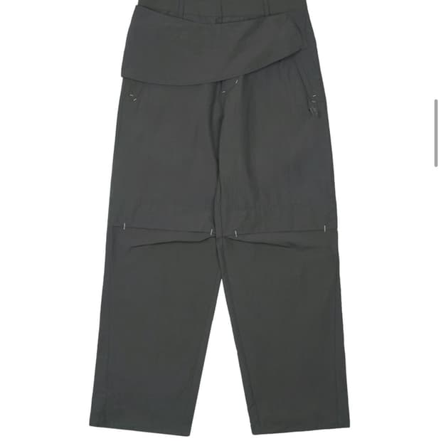 산산기어 X 엔시티 위시 팬츠 차콜 사이즈 2