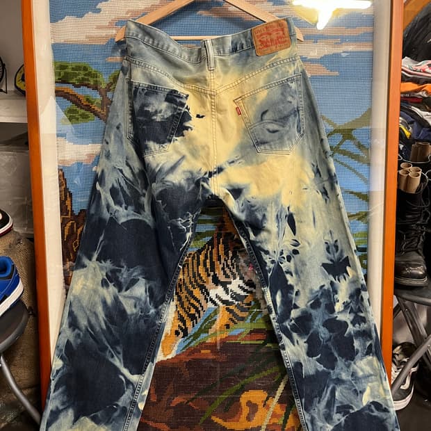 Levi’s 569 Bleach Custom