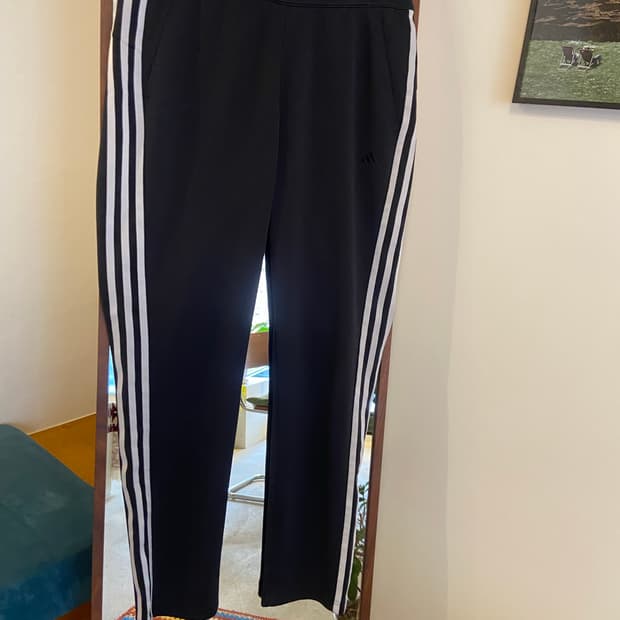 아디다스 삼선 트레이닝 바지 블랙