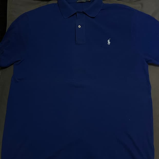 폴로 카라티 블루 2XL