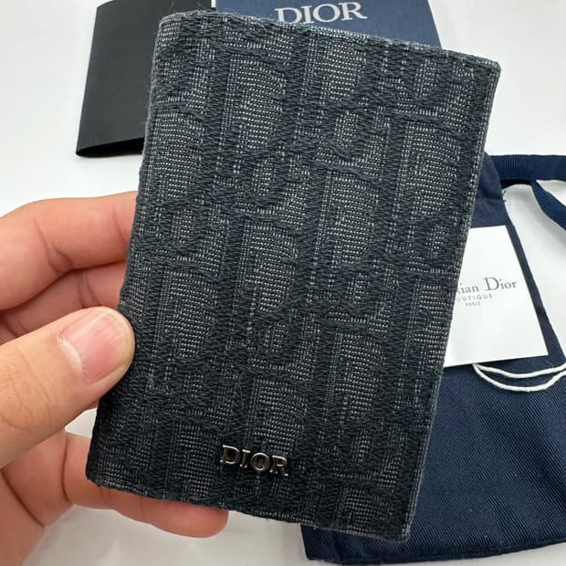 디올 오블리크 오거나이저 카드지갑