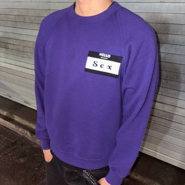 90s Jerzees 스웻셔츠 커스텀