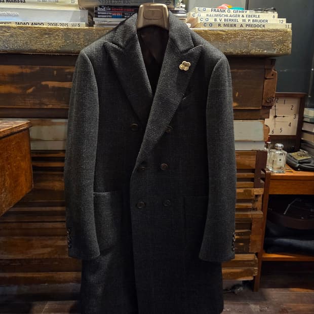 라르디니 더블브레스티드코트 