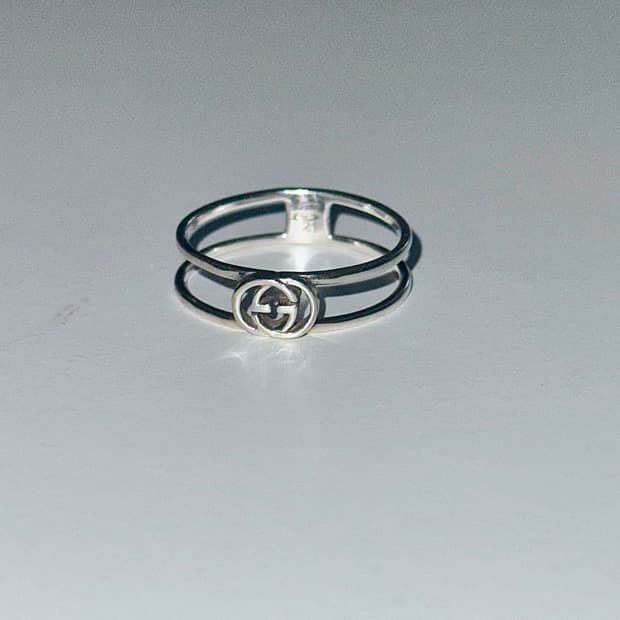 구찌 인터로킹 반지 21호