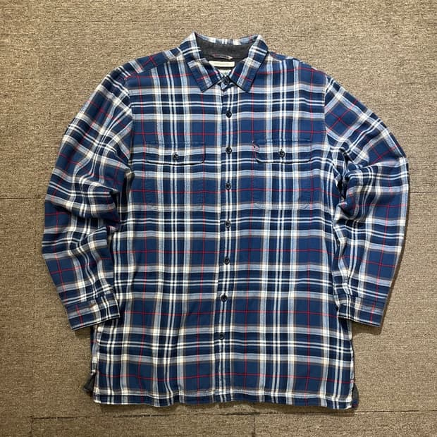 (L) L.L.Bean 엘엘빈 플란넬 체크 셔츠