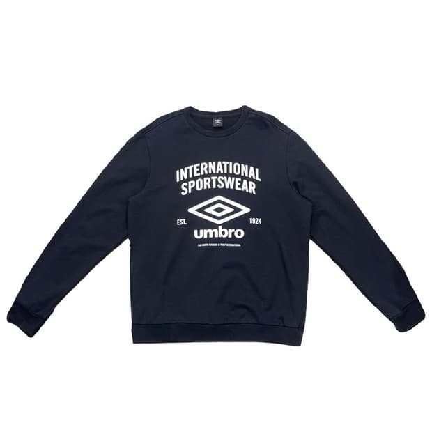 UMBRO 맨투맨 블랙 105