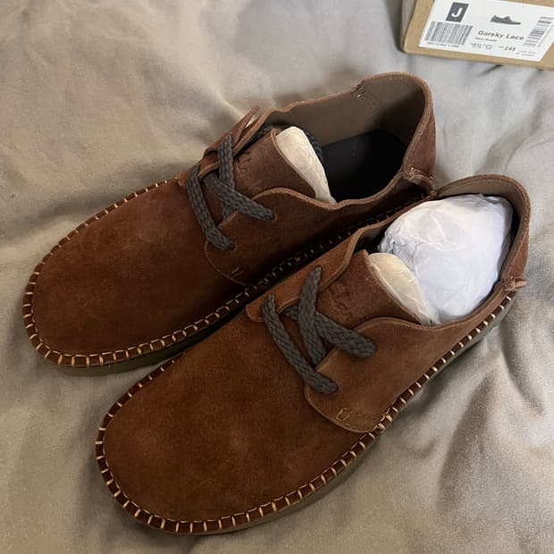 클락스 스니커즈 모카 245 새상품