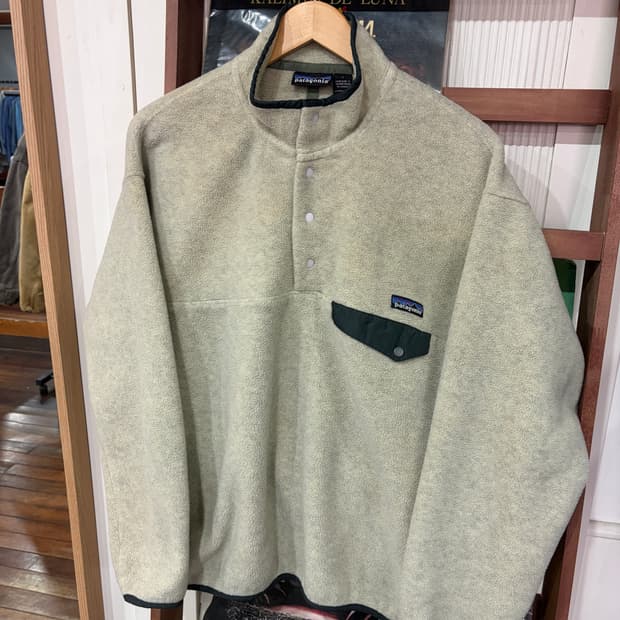 J10 90s 파타고니아 신칠라 헤비 스냅티 플리스 L