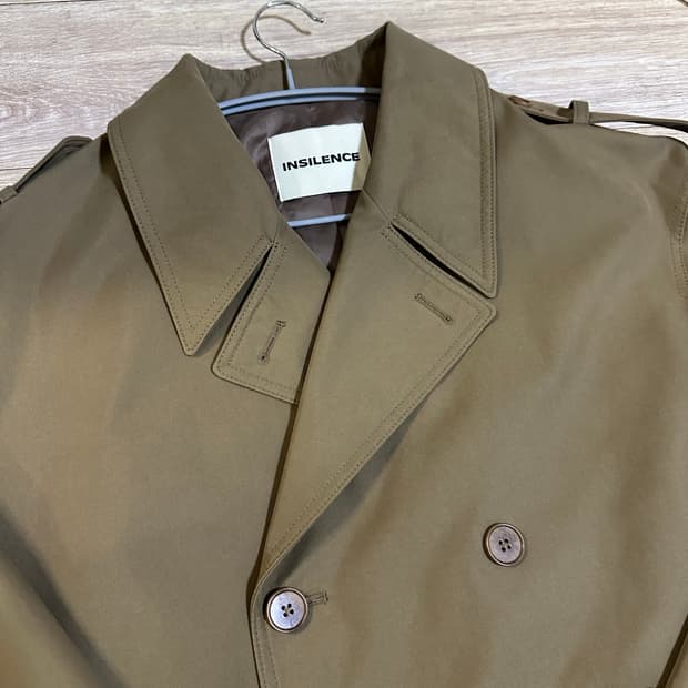 인사일런스 트렌치코트 xl