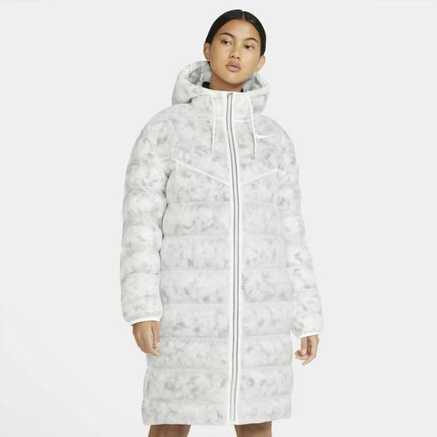 NIKE 나이키 우먼스 필 파카 롱패딩 L