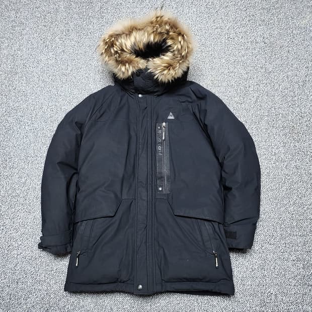 [100] 르꼬끄 덕다운 패딩 점퍼 후드 퍼