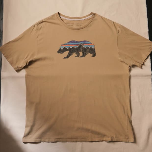 Patagonia bear logo t shirt (~108)