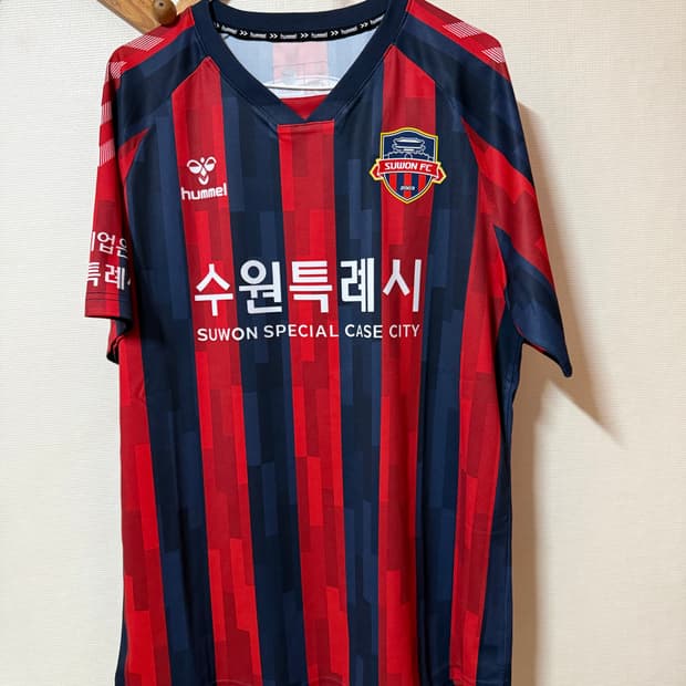 수원FC 레플리카 유니폼 뒷판 넘버 이승우 사인 4XL사이즈 새제품