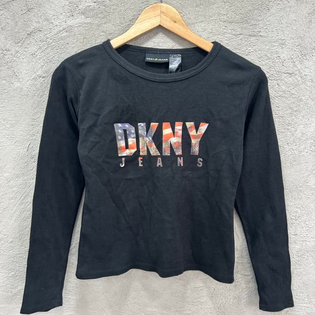 DKNY y2k 갸루 롱슬리브리스
