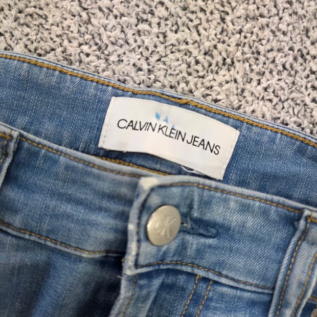 [74] 캘빈클라인진 연청 데님패츠 0121J
