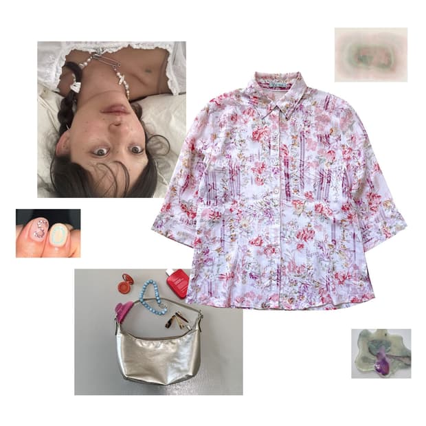 scent blouse Ƹ̵Ӝ̵Ʒ