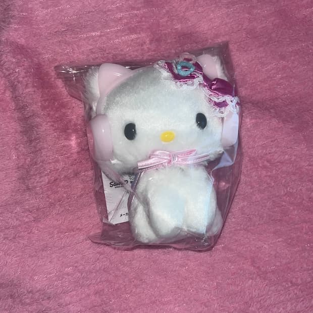 챠미 키티 인형 헬로키티