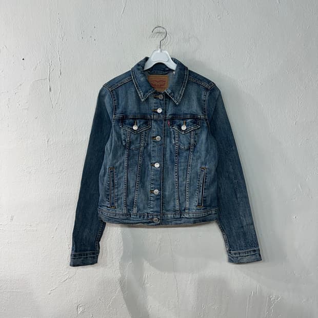 리바이스 데님 청자켓 여성S