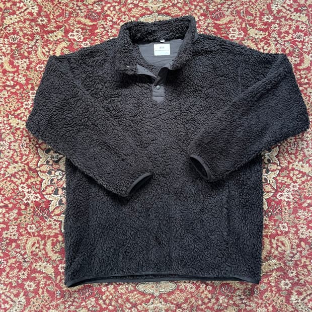 jp 유니클로 후리스 반집업