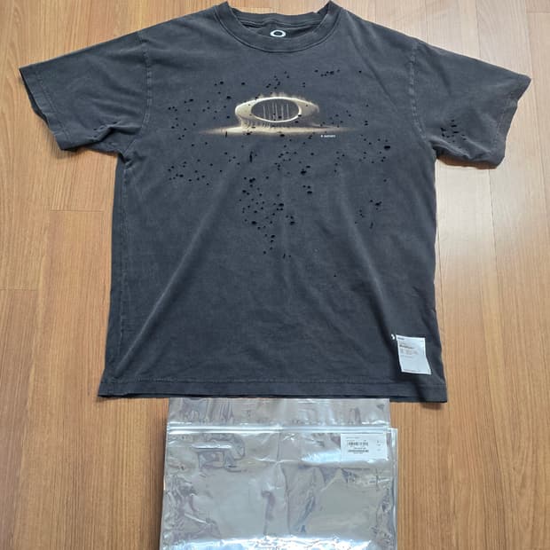 (3) 새티스파이 오클리 모스테크 에이지드 반팔 티셔츠 