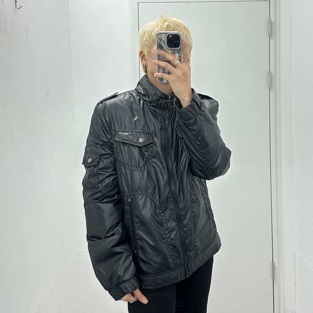 Get used motor padded jacket