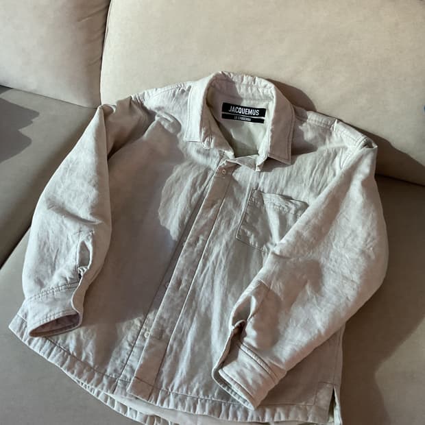 자크뮈스 padded shirts (제니착용/수입택)