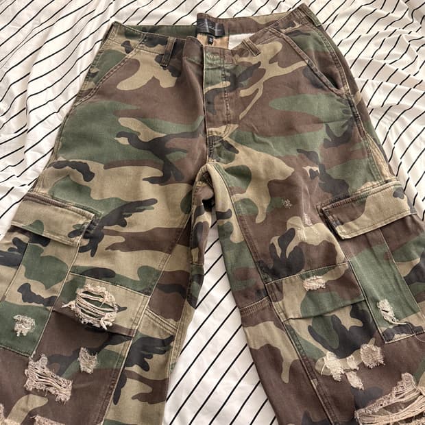 바스켓케이스 카고 팬츠 32