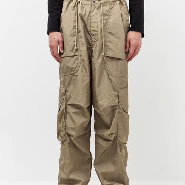 엔타이어 스튜디오 나일론 카고 팬츠